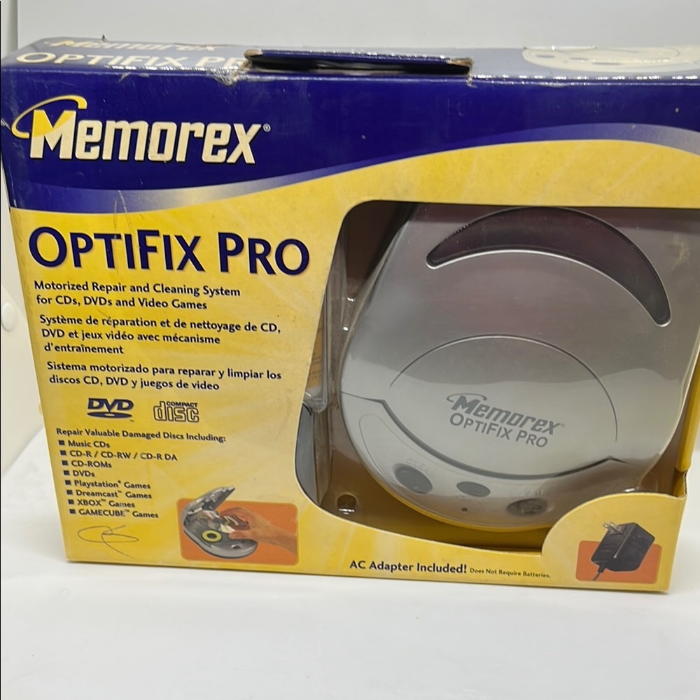 Memorex Optifix Pro CD/DVD Repair System